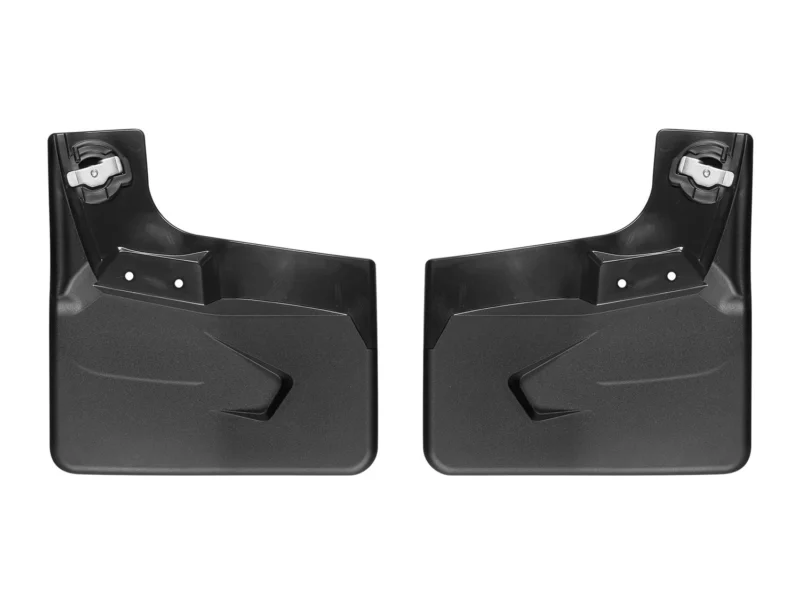 Weathertech 110088 - No-Drill MudFlaps, Black, Molded Rubber