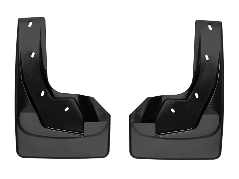 Weathertech 110092 - No-Drill MudFlaps, Black, Molded Rubber
