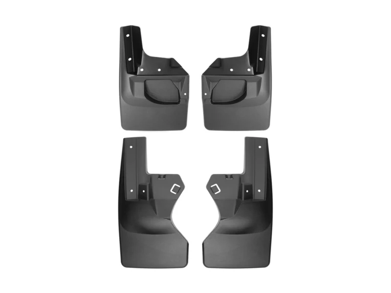 Weathertech 110097-120113 - No-Drill MudFlaps, Molded Rubber