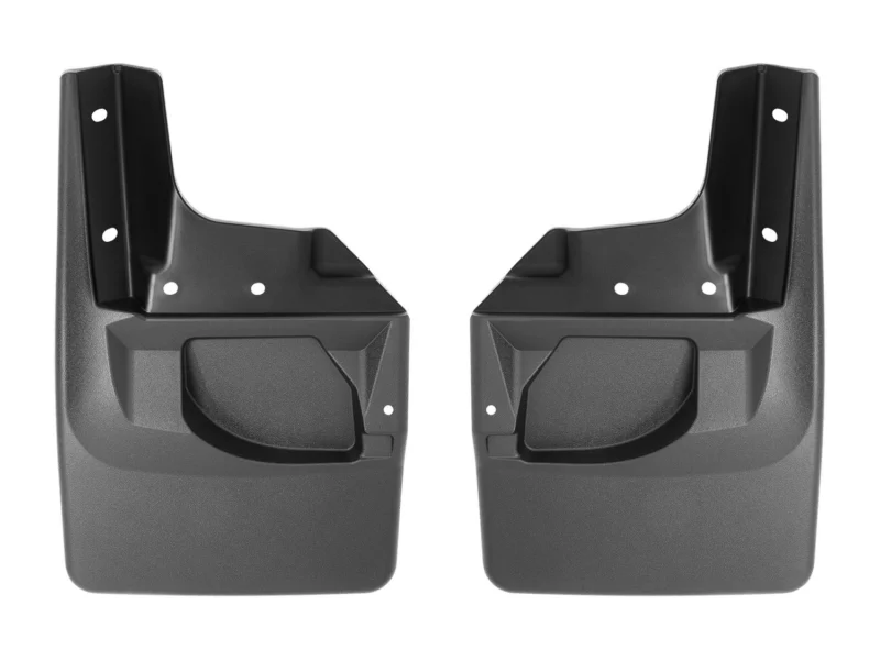 Weathertech 110097 - No-Drill MudFlaps, Black, Molded Rubber