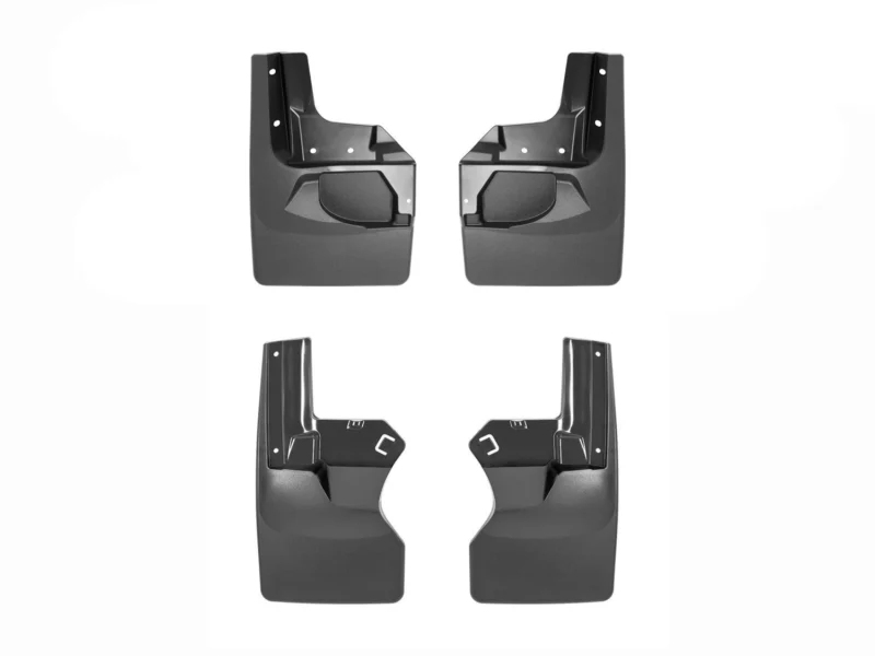 Weathertech 110100-120112 - No-Drill MudFlaps, Molded Rubber