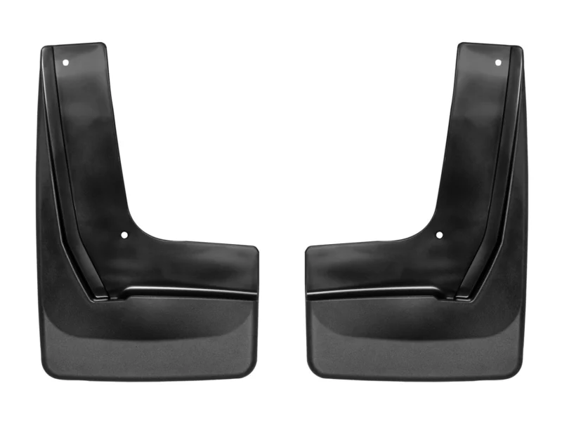 Weathertech 110104 - No-Drill MudFlaps, Black, Molded Rubber