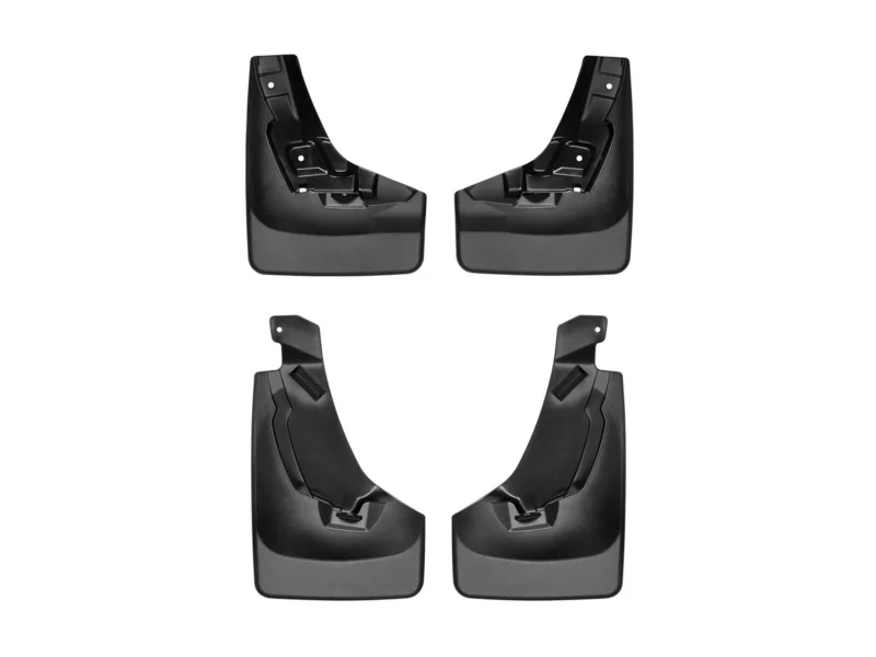 Weathertech 110105-120105 - No-Drill MudFlaps, Black, Molded Rubber