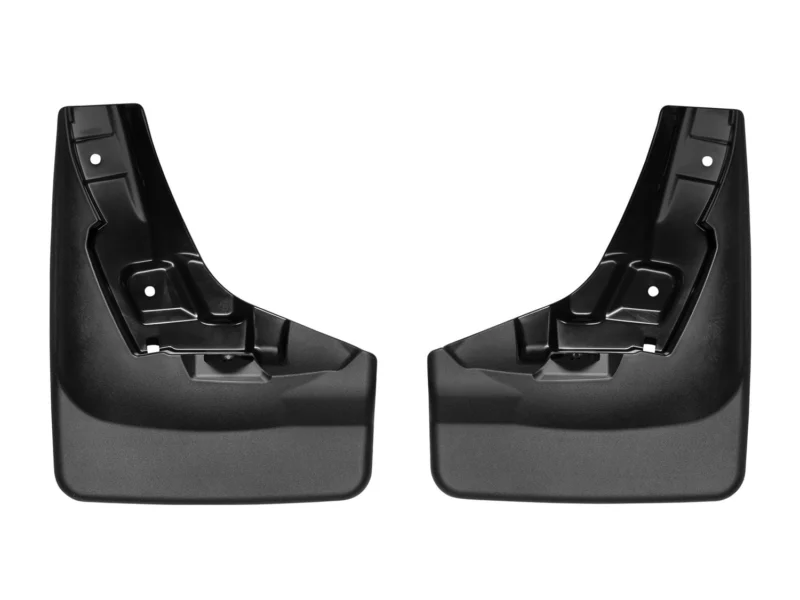 Weathertech 110105 - No-Drill MudFlaps, Black, Molded Rubber