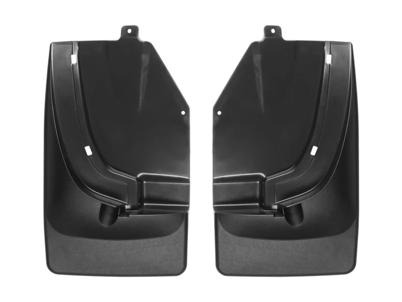 Weathertech 110106 - No-Drill MudFlaps, Black, Molded Rubber