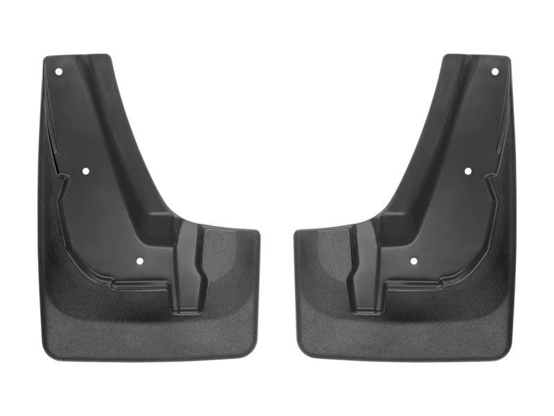 Weathertech 110107 - No-Drill MudFlaps, Black, Molded Rubber