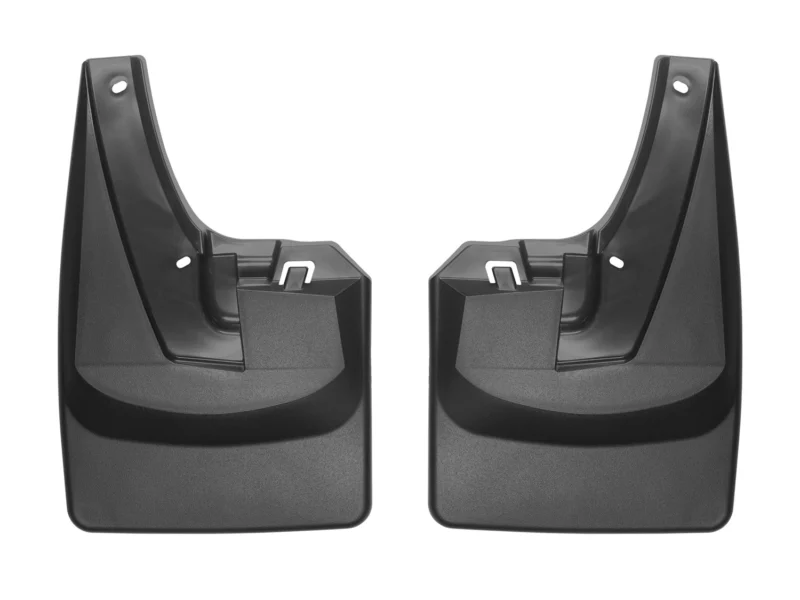Weathertech 110108 - No-Drill MudFlaps, Black, Molded Rubber