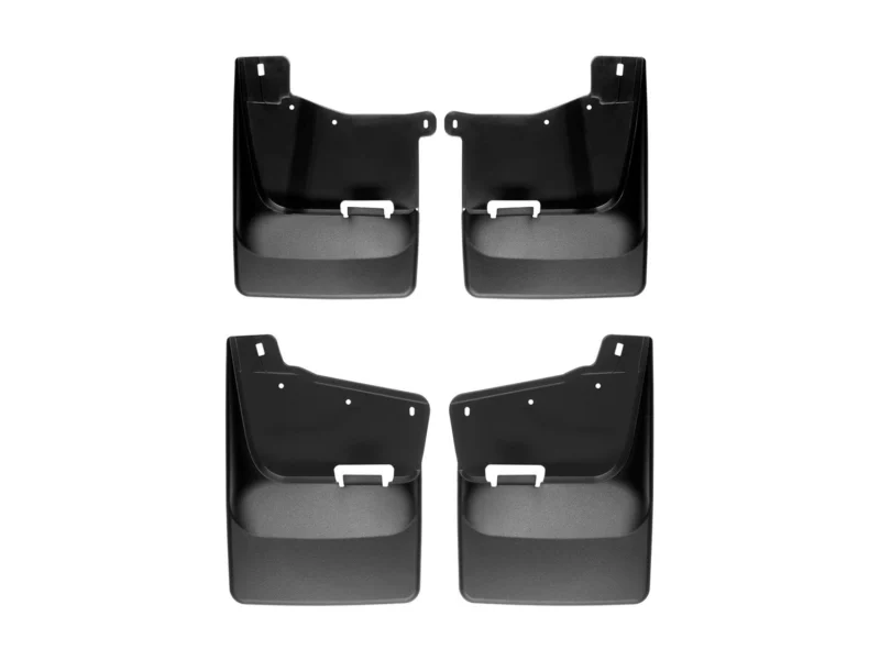 Weathertech 110118-120118 - No-Drill MudFlaps, Molded Rubber, Fleetside