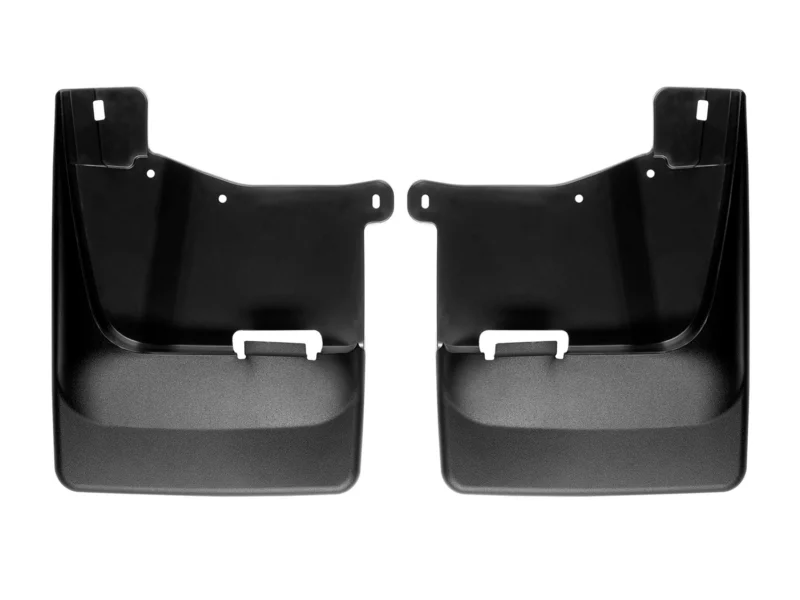 Weathertech 110118 - No-Drill MudFlaps, Black, Molded Rubber