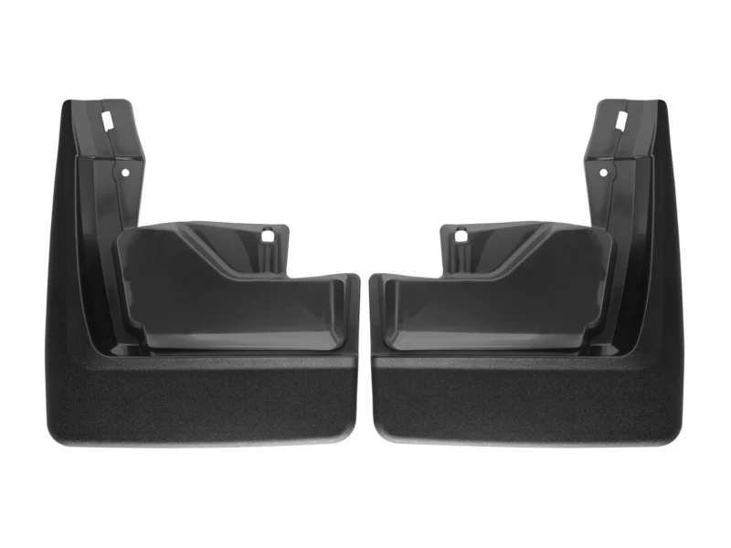 Weathertech 110119 - No-Drill MudFlaps, Black, Molded Rubber