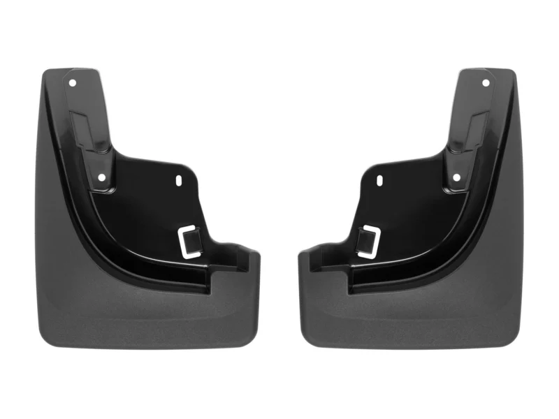 Weathertech 110123 - No-Drill MudFlaps, Black, Molded Rubber