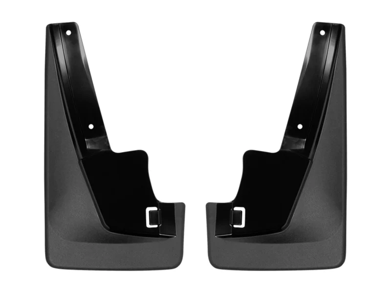 Weathertech 110124 - No-Drill MudFlaps, Black, Molded Rubber
