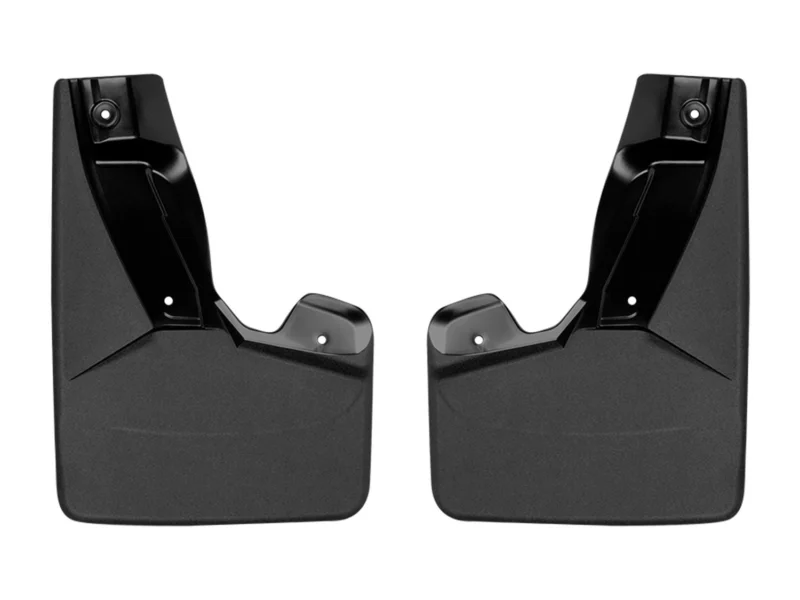 Weathertech 110129 - No-Drill MudFlaps, Black, Molded Rubber