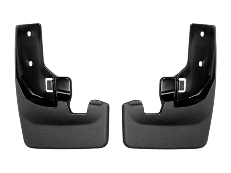 Weathertech 110135 - No-Drill MudFlaps, Black, Molded Rubber