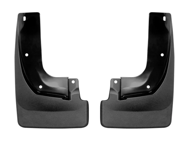 Weathertech 110136 - No-Drill MudFlaps, Black, Molded Rubber