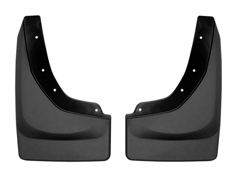 Weathertech 110137 - No-Drill MudFlaps, Black, Molded Rubber