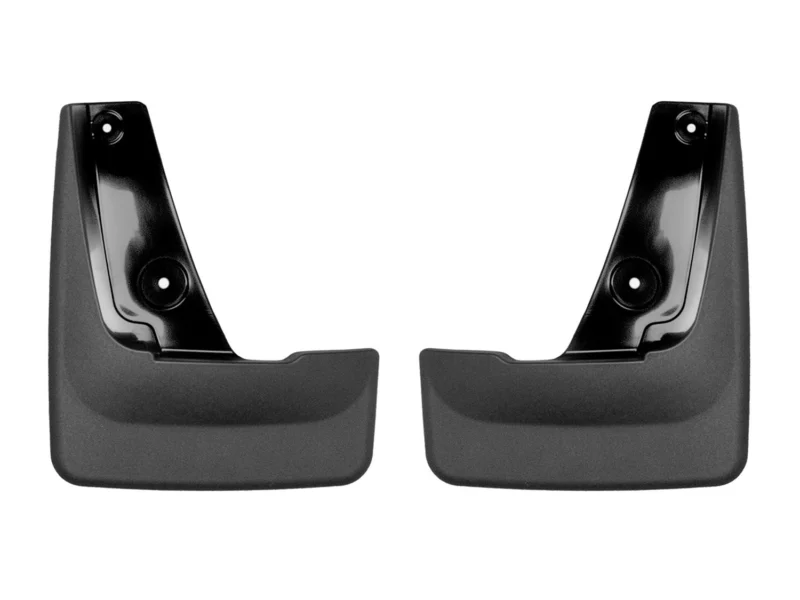 Weathertech 110139 - No-Drill MudFlaps, Black, Molded Rubber