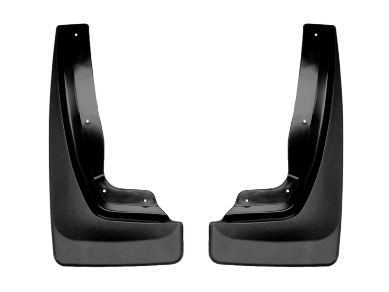 Weathertech 110141 - No-Drill MudFlaps, Black, Molded Rubber