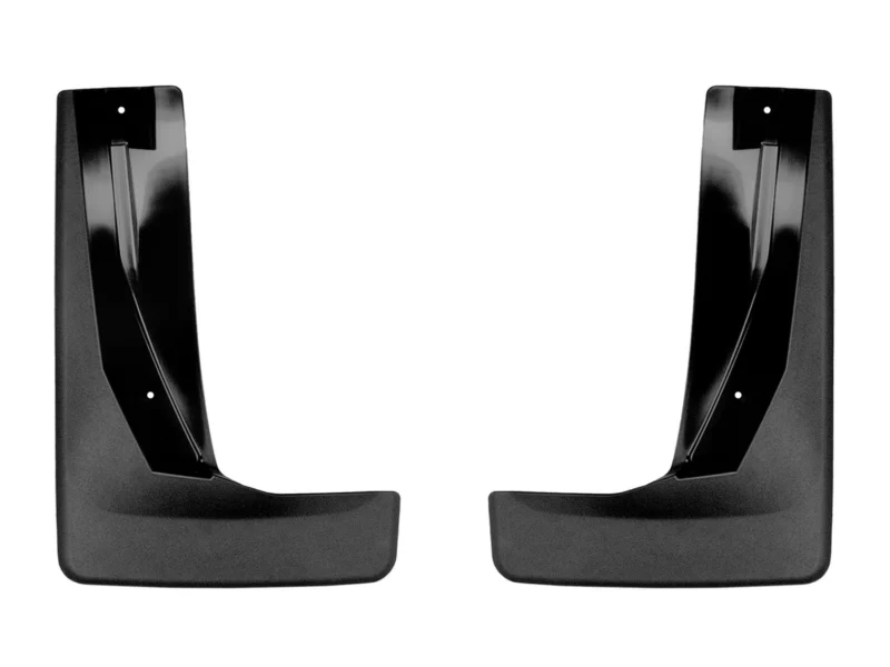 Weathertech 110143 - No-Drill MudFlaps, Black, Molded Rubber
