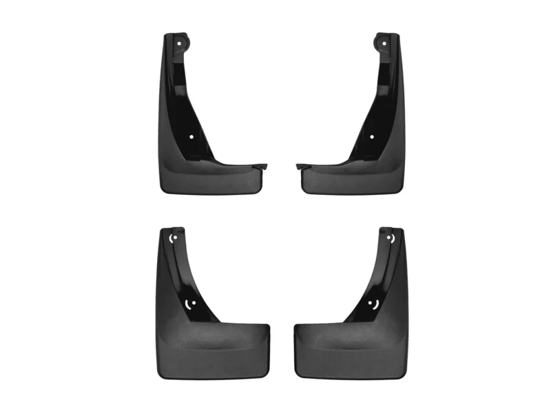 Weathertech 110144-120144 - No-Drill MudFlaps, Black, Molded Rubber