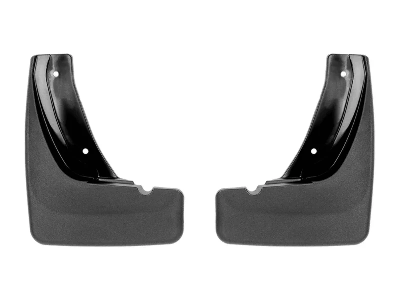 Weathertech 110149 - No-Drill MudFlaps, Black, Molded Rubber