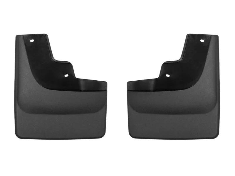 Weathertech 110150 - No-Drill MudFlaps, Black, Molded Rubber