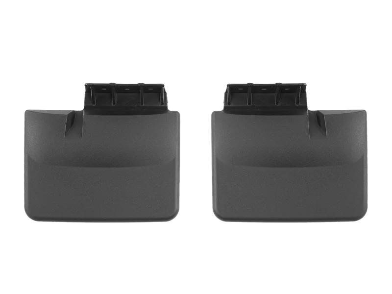 Weathertech 110151 - No-Drill MudFlaps, Black, Molded Rubber