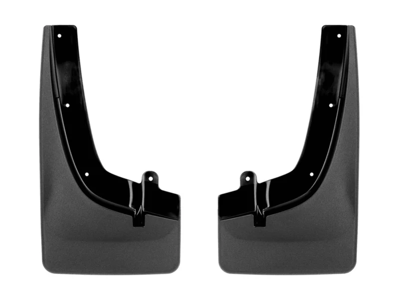 Weathertech 110156 - No-Drill MudFlaps, Black, Molded Rubber