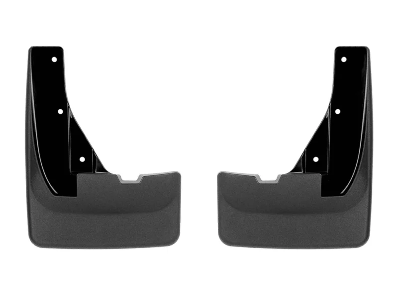 Weathertech 110158 - No-Drill MudFlaps, Black, Molded Rubber