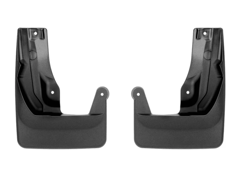 Weathertech 110160 - No-Drill MudFlaps, Black, Molded Rubber