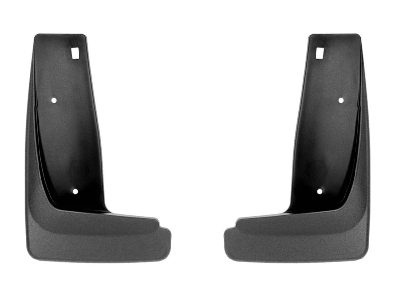 Weathertech 110161 - No-Drill MudFlaps, Black, Molded Rubber