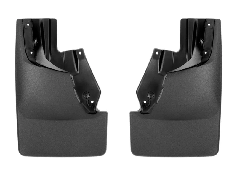 Weathertech 110162 - No-Drill MudFlaps, Black, Molded Rubber