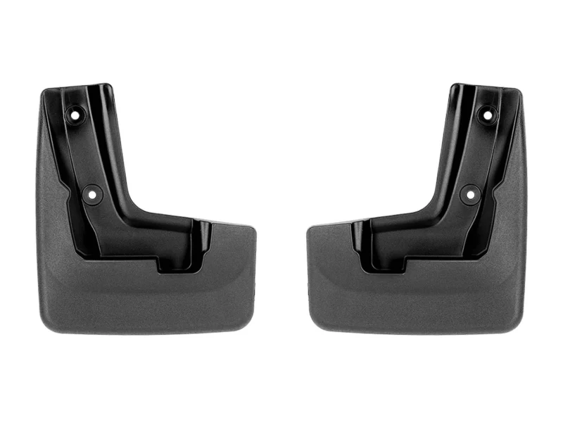Weathertech 110163 - No-Drill MudFlaps, Black, Molded Rubber