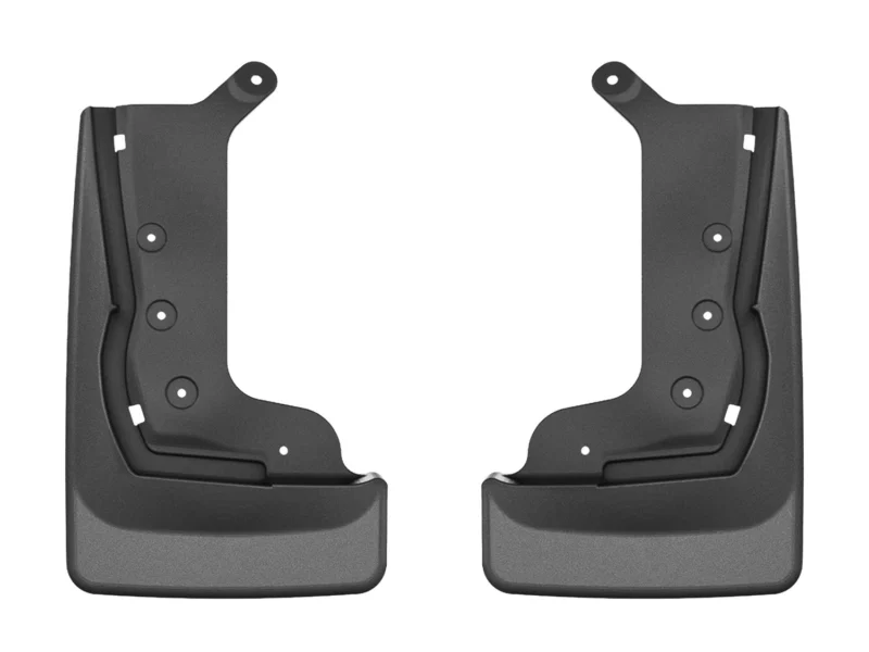 Weathertech 110176 - No-Drill MudFlaps, Black, Molded Rubber