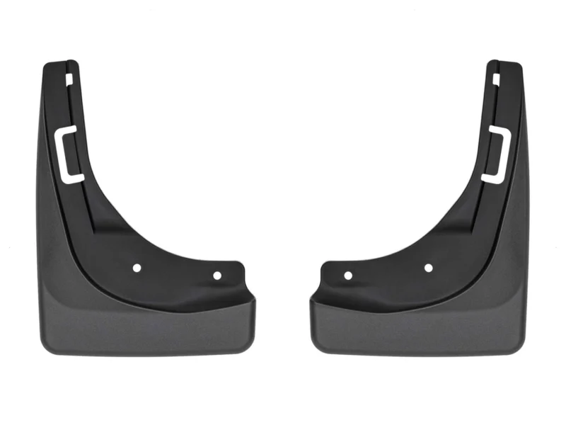 Weathertech 110181 - No-Drill MudFlaps, Black, Molded Rubber