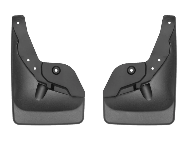 Weathertech 110184 - No-Drill MudFlaps, Black, Molded Rubber
