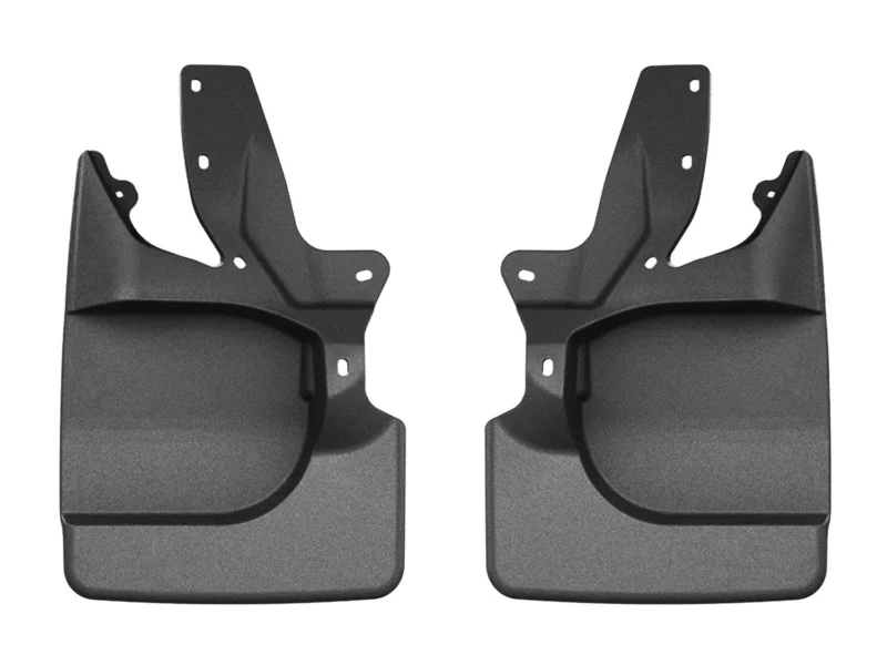 Weathertech 110185 - No-Drill MudFlaps, Black, Molded Rubber