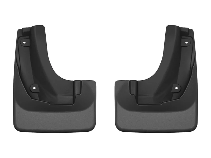 Weathertech 110190 - No-Drill MudFlaps, Black, Molded Rubber