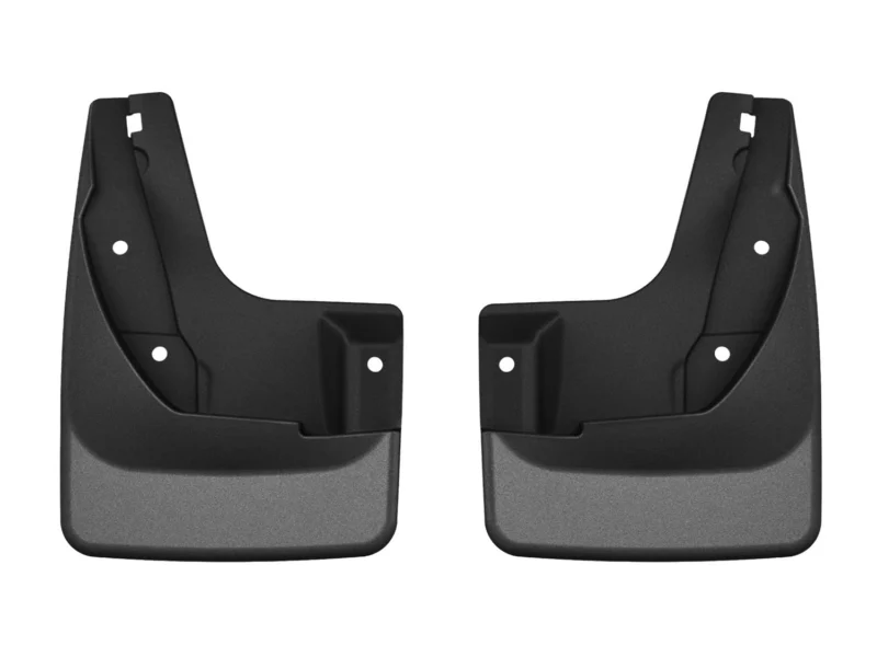Weathertech 110198 - No-Drill MudFlaps, Black, Molded Rubber