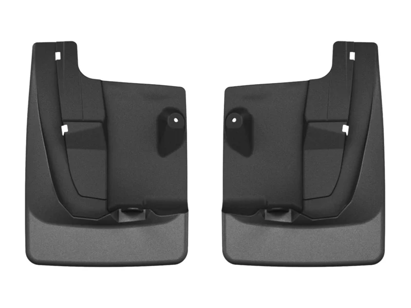 Weathertech 110201 - No-Drill MudFlaps, Black, Molded Rubber