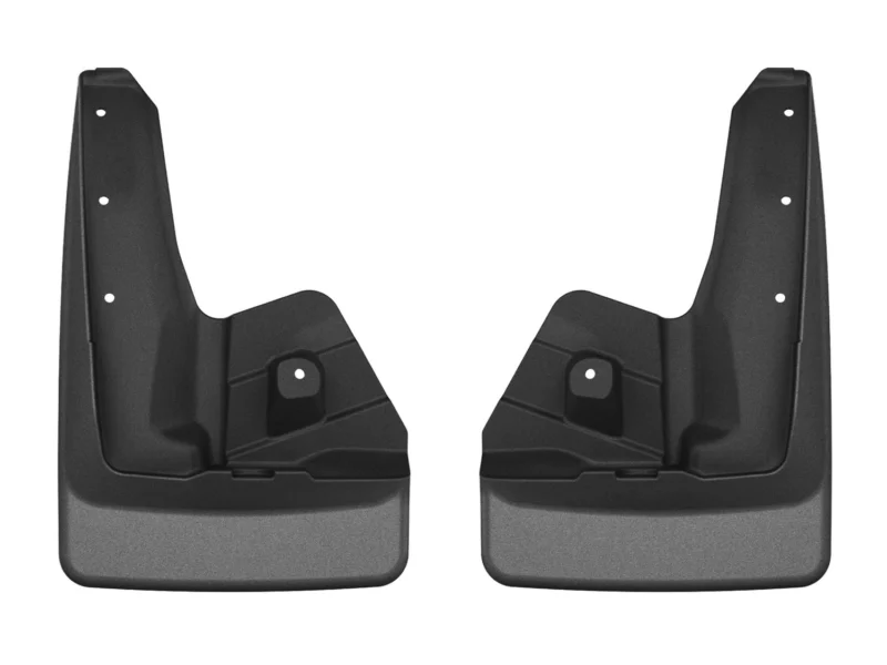 Weathertech 110202 - No-Drill MudFlaps, Black, Molded Rubber