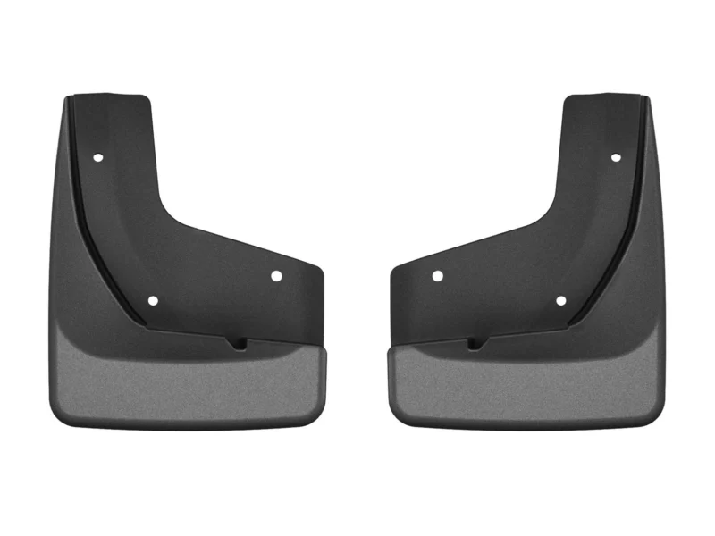 Weathertech 110208 - No-Drill MudFlaps, Black, Molded Rubber