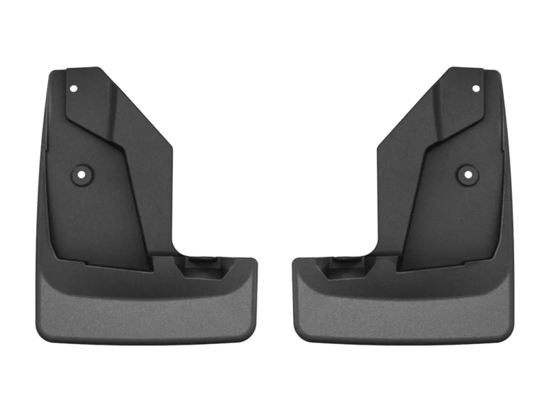 Weathertech 110209 - No-Drill MudFlaps, Black, Molded Rubber