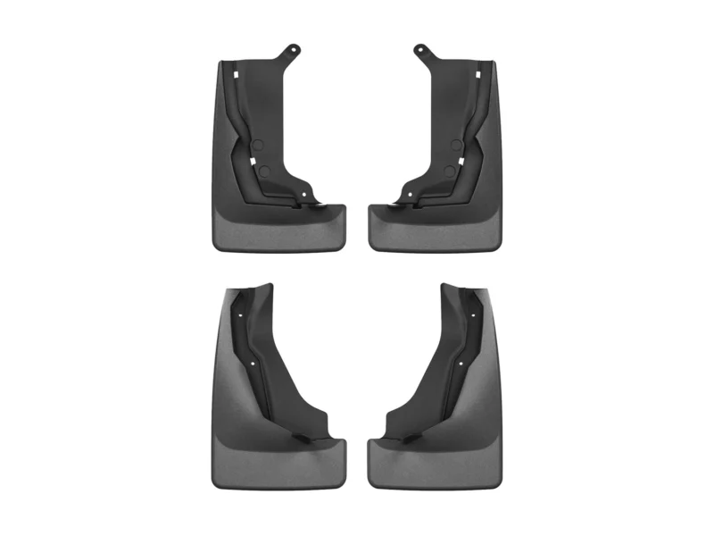 Weathertech 110214-120214 - No-Drill MudFlaps, Black, Molded Rubber