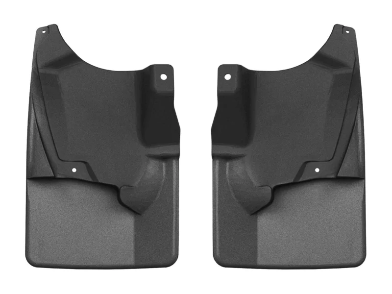 Weathertech 110216 - No-Drill MudFlaps, Black, Molded Rubber