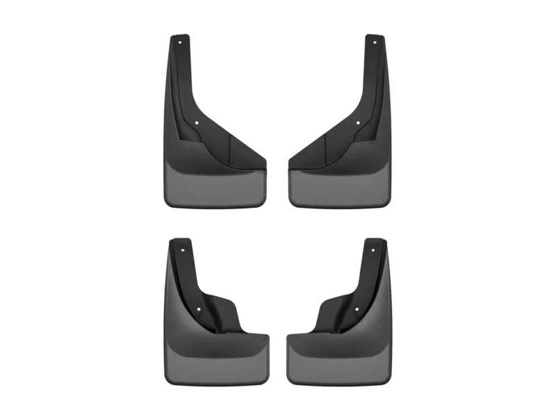 Weathertech 110217-120217 - No-Drill MudFlaps, Black, Molded Rubber