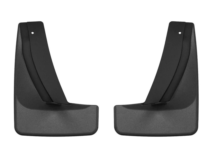 Weathertech 110218 - No-Drill MudFlaps, Black, Molded Rubber