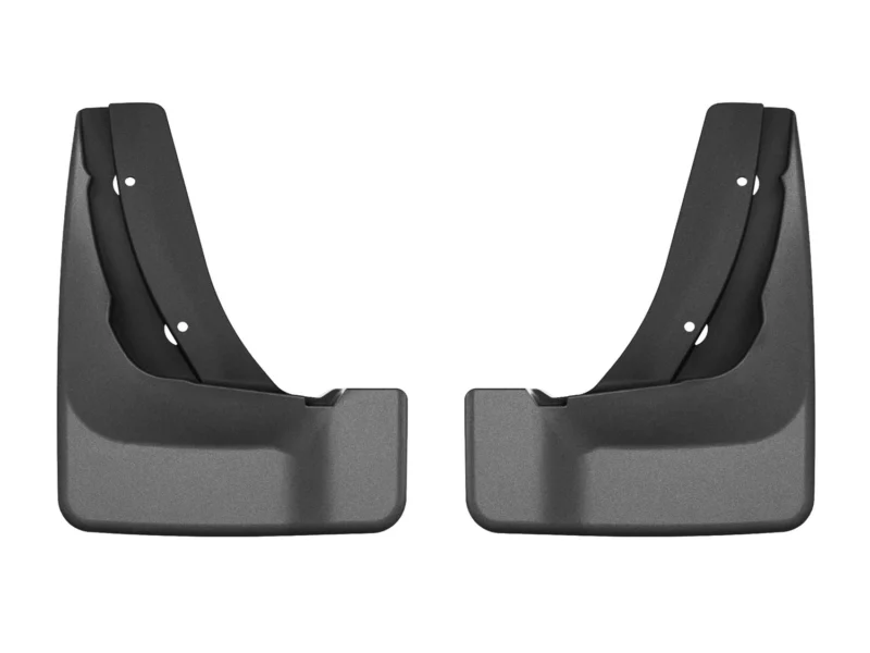 Weathertech 110219 - No-Drill MudFlaps, Black, Molded Rubber