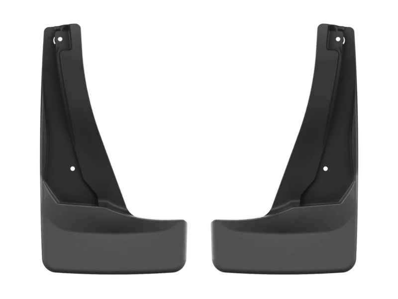 Weathertech 110224 - No-Drill MudFlaps, Black, Molded Rubber