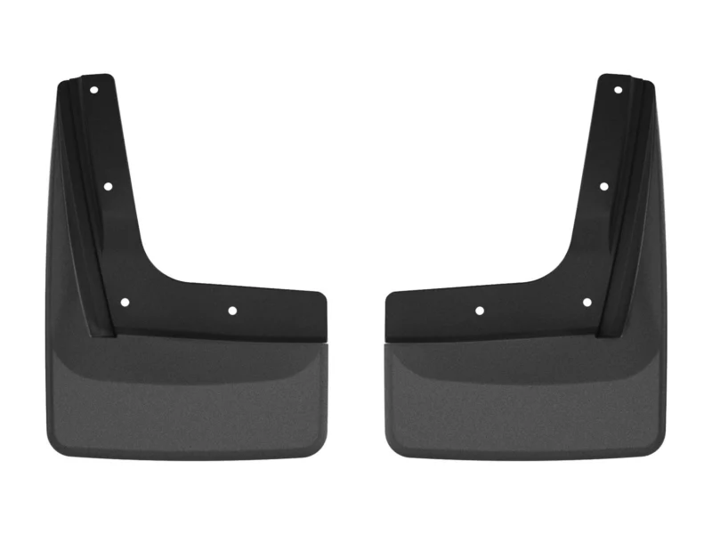 Weathertech 110225 - No-Drill MudFlaps, Black, Molded Rubber